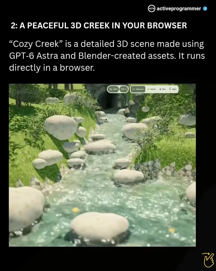 Capa editorial do vídeo de Cozy Creek